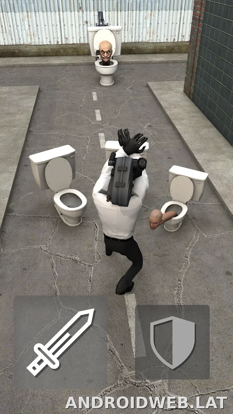 Toilet Fight скриншот 4