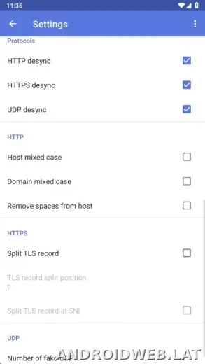 ByeByeDPI скриншот 5
